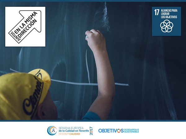 Educando en la acción para el desarrollo. ODS-17. Juntos en la misma dirección