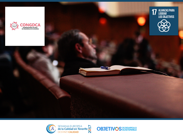 Exposición sobre los ODS. ODS 17. CONGDCA