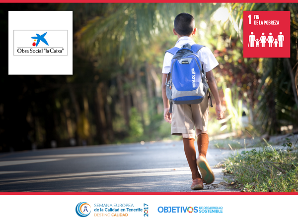 CaixaProinfancia. ODS-1. Obra social «La Caixa»