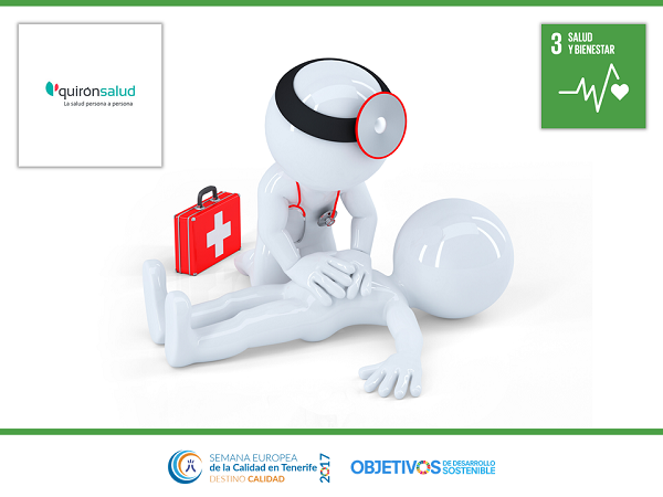 RCP: Corazones con chispa. ODS-3. Quirón salud