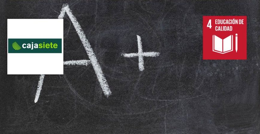 Ingreso sobresaliente. ODS 4, 10. CajaSiete