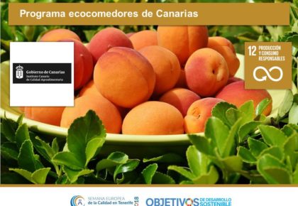 Programa ecocomedores de Canarias. ODS-12. ICCA