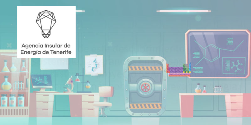 Escape Room &ldquo;El laboratorio secreto SEAFUEL&rdquo; 11/11/2021. Juego online. Agencia Insular de Energ&iacute;a de Tenerife