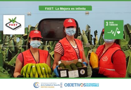 FAST: La Mejora es infinita. ODS 3, 8, 10, 12, 17. S.A.T. FAST