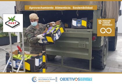 Aprovechamiento Alimenticio. Sostenibilidad. ODS 1, 2, 3, 8, 10, 11, 12, 17. La FAST