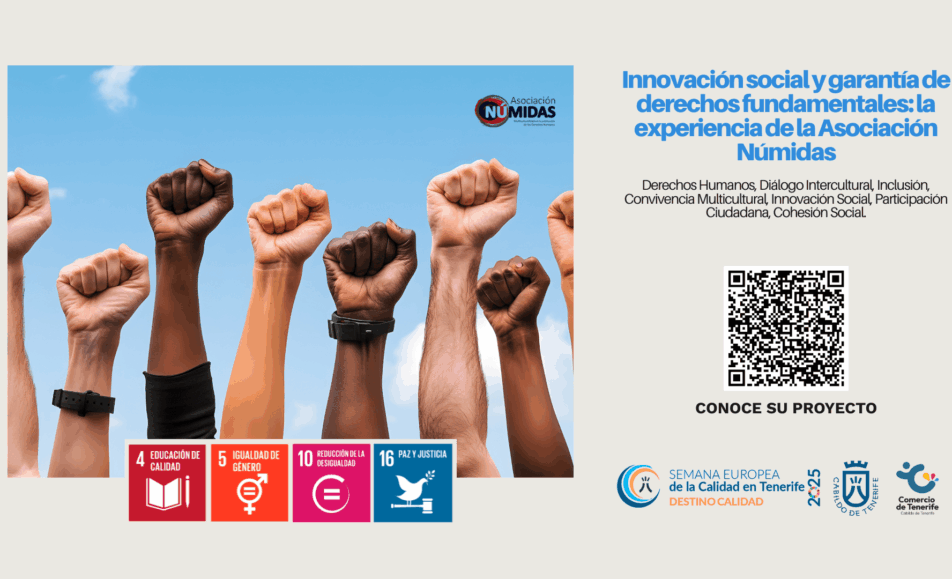 Innovación social y garantía de derechos fundamentales: la experiencia de la Asociación Númidas. ODS: 4, 5, 10, 16. Asociación NÚMIDAS